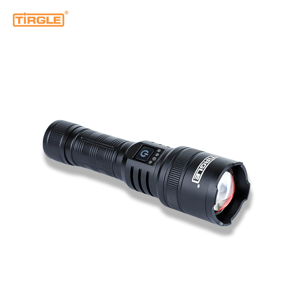 HL-5007 Ventilabra puga pyga potentiam plenam corporis aluminium mixturae laseris lampadio telescopico focus multifunctionalis professionalis IMPERVIUS flashlight