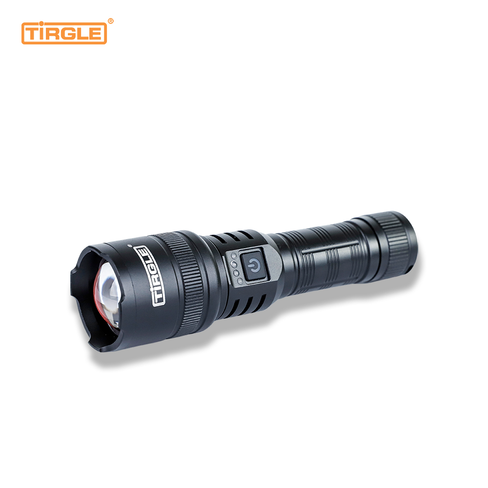 HL-5007 Ventilabra puga pyga potentiam plenam corporis aluminium mixturae laseris lampadio telescopico focus multifunctionalis professionalis IMPERVIUS flashlight