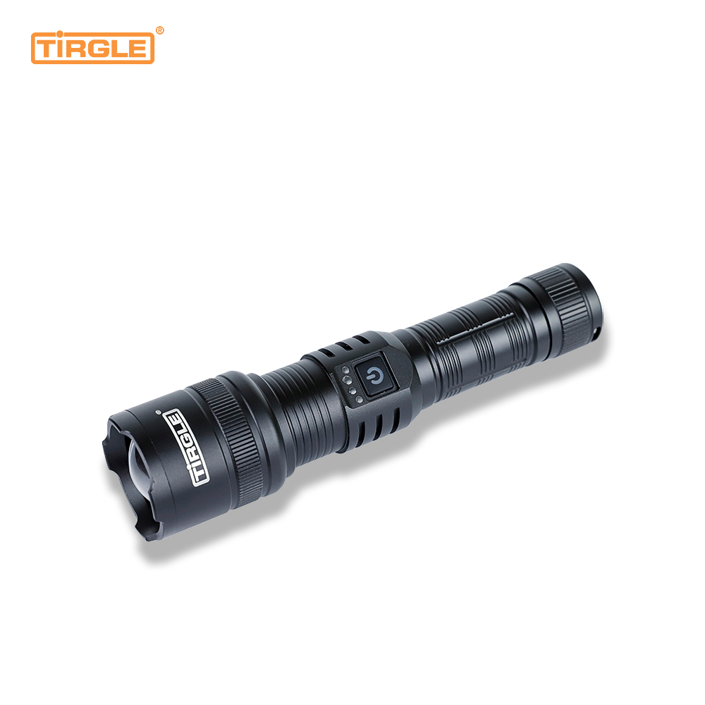 HL-5007 Ventilabra puga pyga potentiam plenam corporis aluminium mixturae laseris lampadio telescopico focus multifunctionalis professionalis IMPERVIUS flashlight