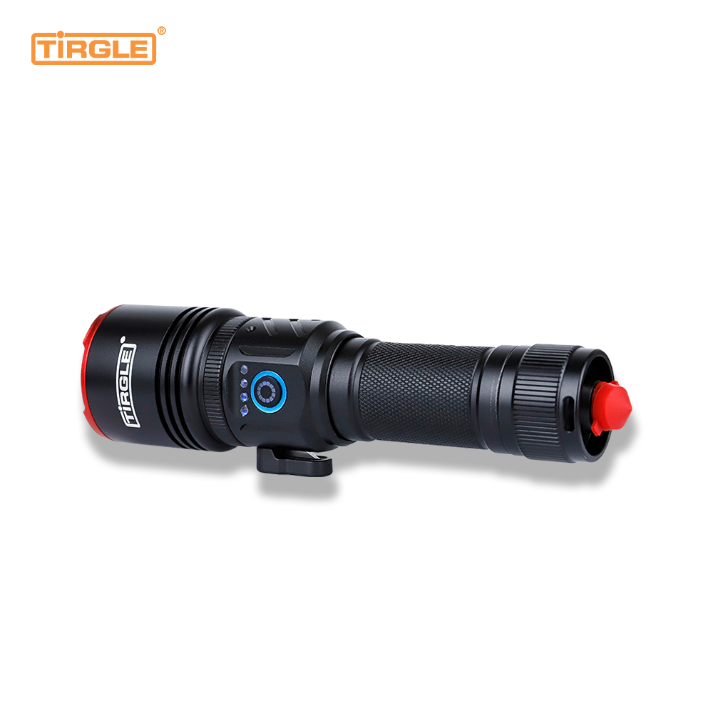 HL-5003 Laser retractabilis albus laser focusing USB velox crimen portatile nox velit domus flashlight IMPERVIUS telescopic focusing