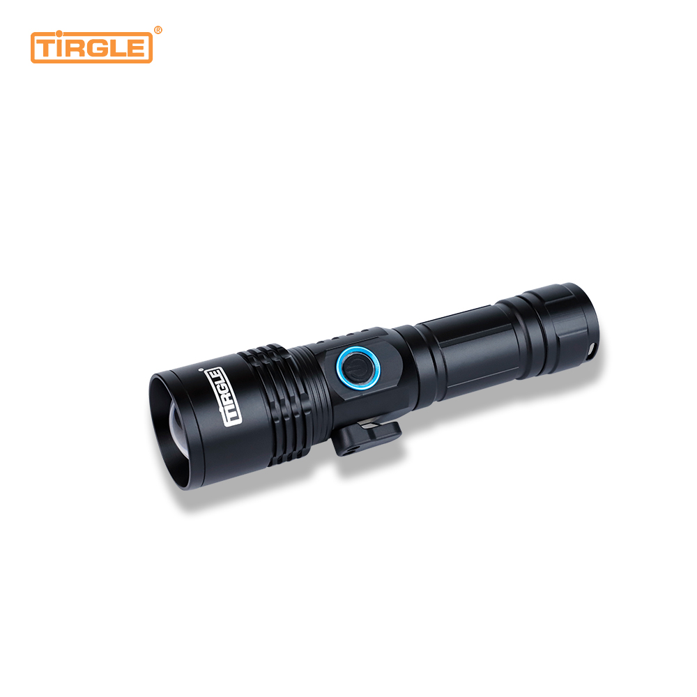 HL-5010Pro 3-celeritate lucis aperta aluminii mixtura flashlightSafety HammerRope cutterTelescopic focusType-C festinanter praecipiens USB ad crimen mobile phoneWaterproof facem