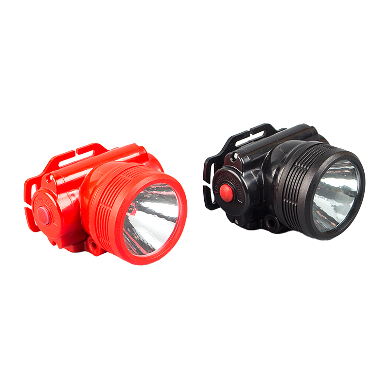 TL-01 1LED1W Lithium altilium rechargeable spirae caput anulum pushbutton switch headlights ad res gerendas