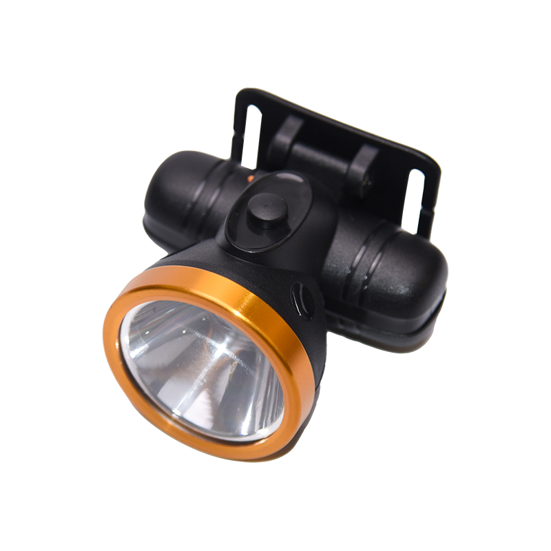 TL-3001 1LED 3W LED Lithium altilium rechargeable button switch metallum caput velit portable lux headlights