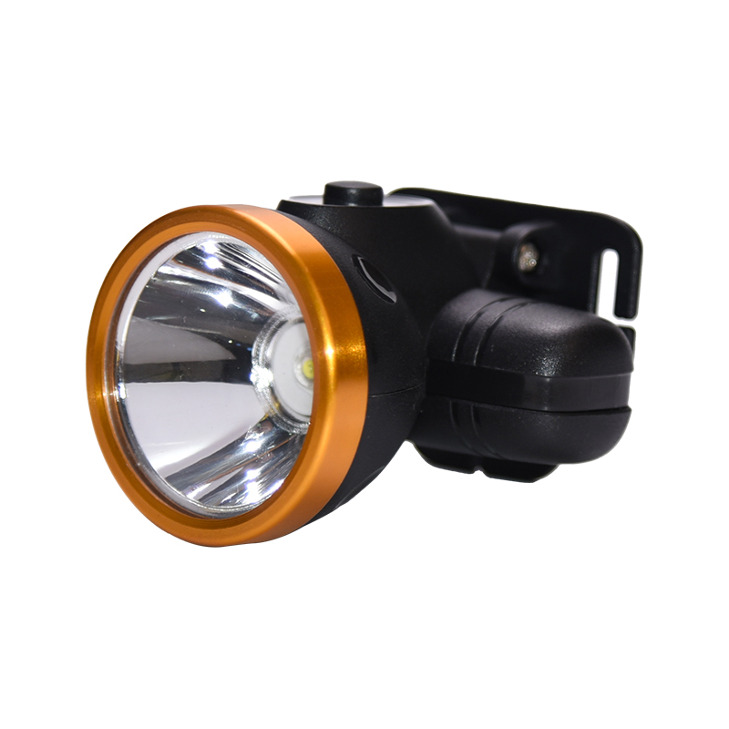 TL-3001 1LED 3W LED Lithium altilium rechargeable button switch metallum caput velit portable lux headlights